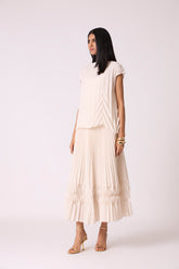 Oasis Skirt Set - Off White